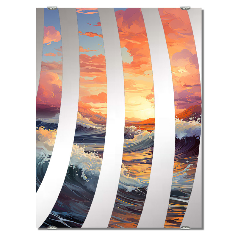 Grand miroir mural Dalayah, 32 po x 24 po