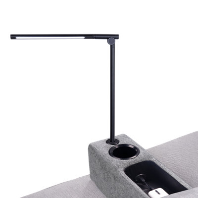 Lampe de lecture à DEL réglable et réglable pour accoudoir de canapé