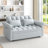 Loveseats Sofa Bed With Pull-Out Bed,Adjsutable Back-1735044396