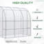 Serre 7 'x 4' x 7 'd'extérieur Lean To Greenhouse