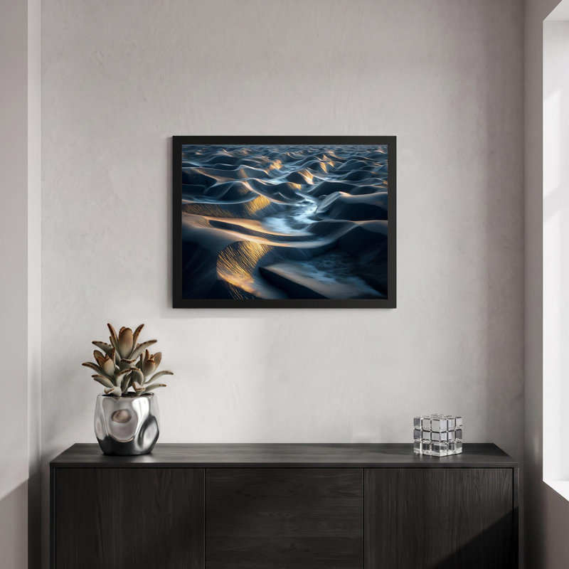 Duskflow, 40" H x 30" W