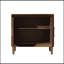 Armoire de rangement avec portes symétriques Sunburst et tablettes réglables-309629660
