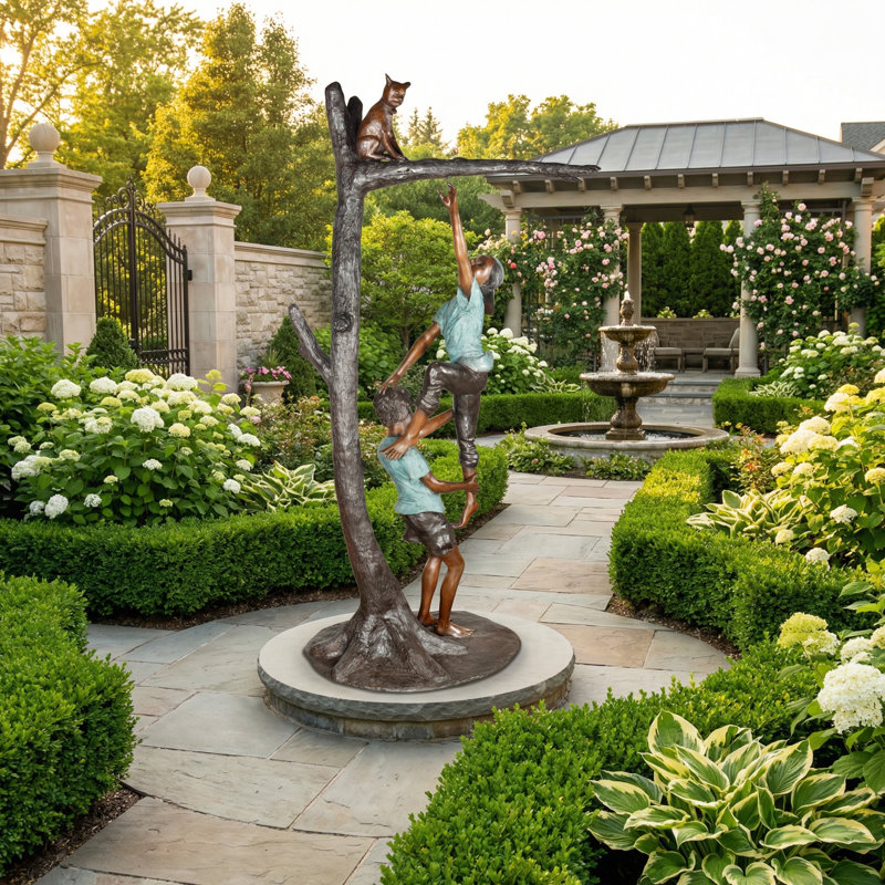 Metal Garden Statue