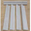 OGEE WOODEN WHITE HONED
