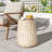 Outdoor Ponti Travertine Side Table-1903177294