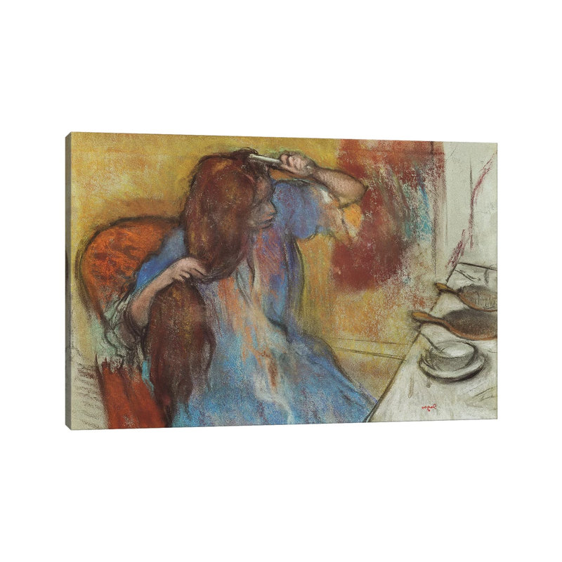 Edgar Degas - Wrapped Canvas Painting, 20.32 cm H x 30.48 cm W