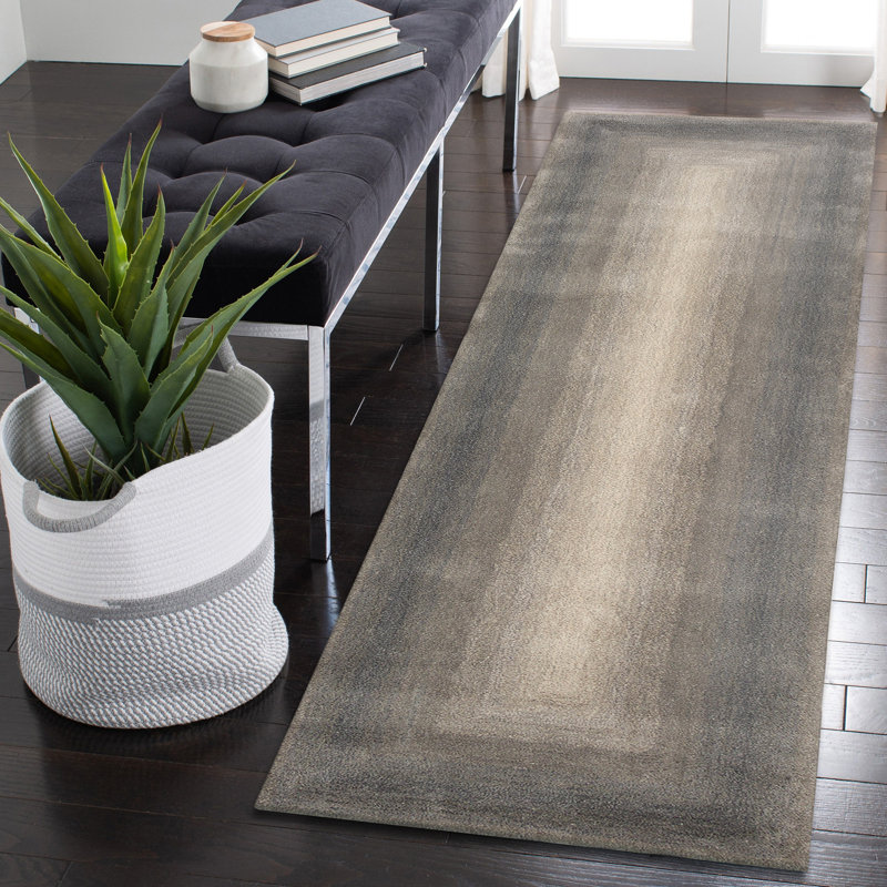 Wool Ombre Indoor Rug, Runner 2' x 7'6"