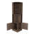 Syrah Corner Bar Cabinet, Two External Shelves