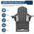 Outdoor HDPE Folding and Rocking Adirondack Chair With Double Cup Holder and Ottoam -702992261
