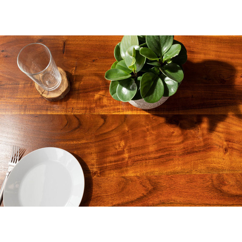 Oxford Acacia Solid Wood Dining Table, H76 x L120 x W90cm