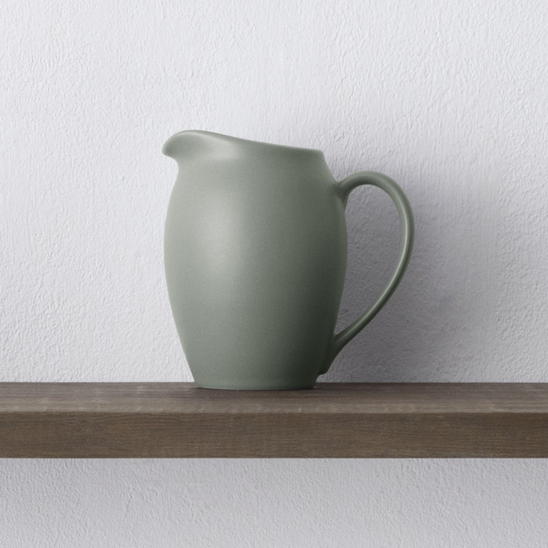Ensemble sucrier et crémier Noritake Colorwave, Vert