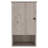 Kensington 1-Shelf Medicine Cabinet Light Grey