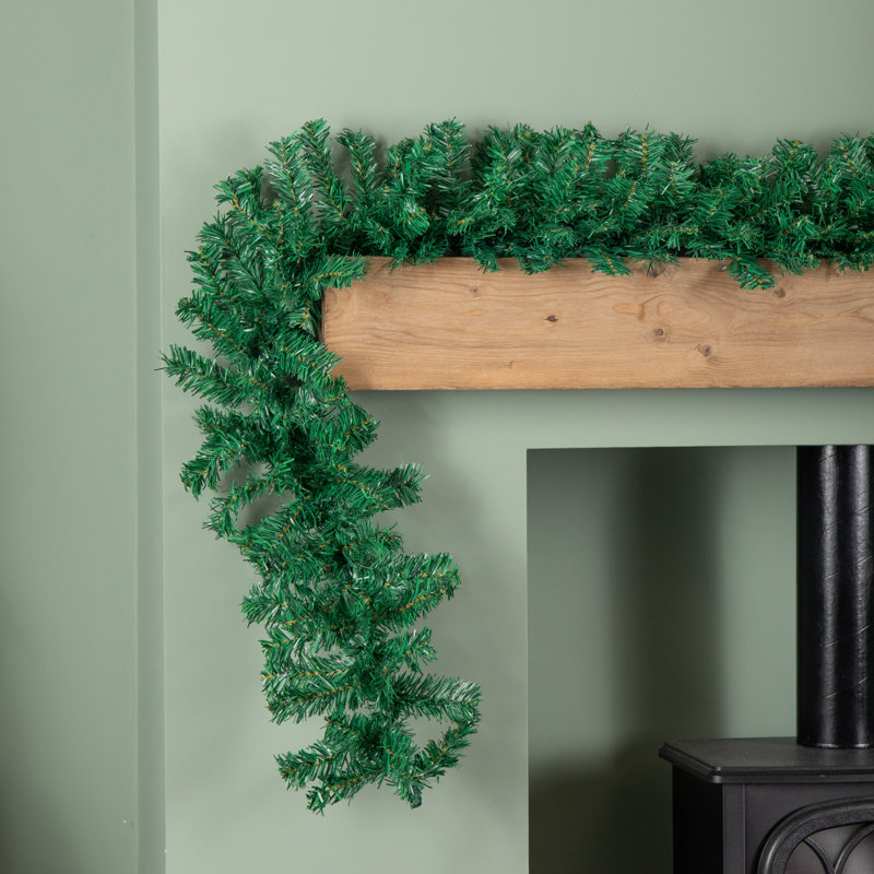 Annachiara 270cm Faux Garland, Light Green
