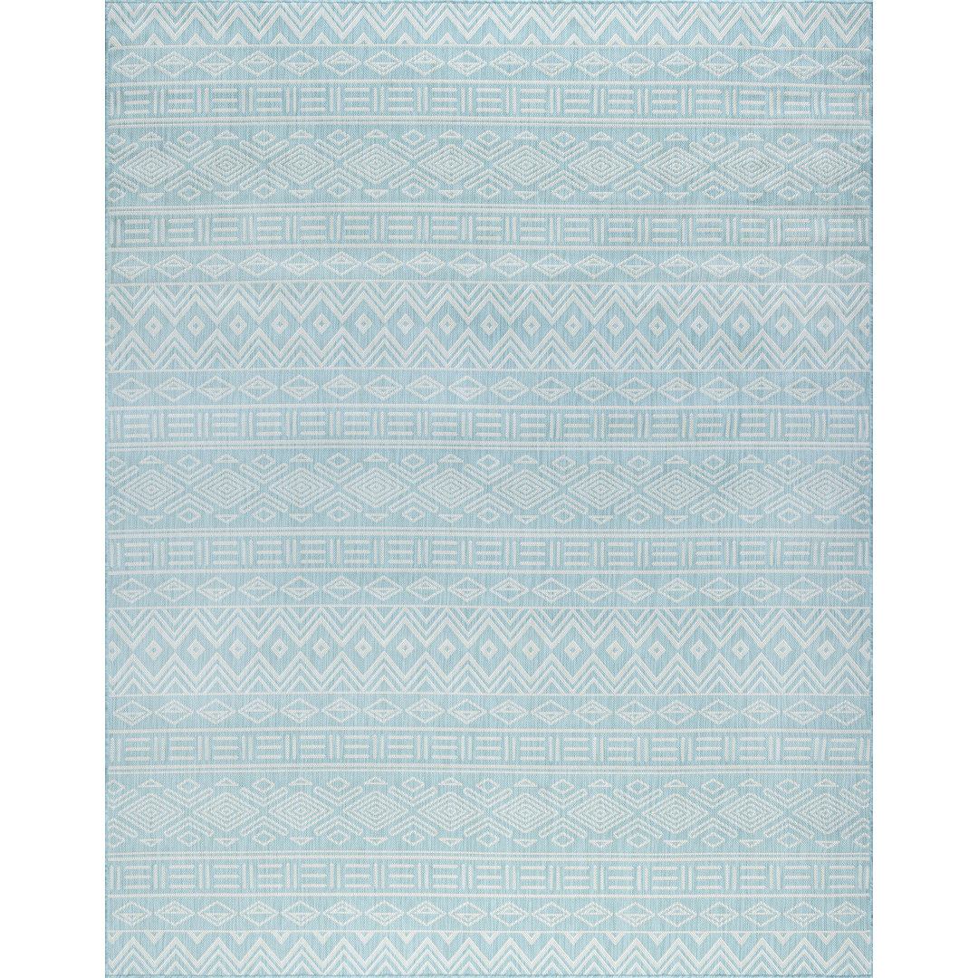 Urbina Moroccan Indoor / Outdoor Rug Dakota Fields Rug 