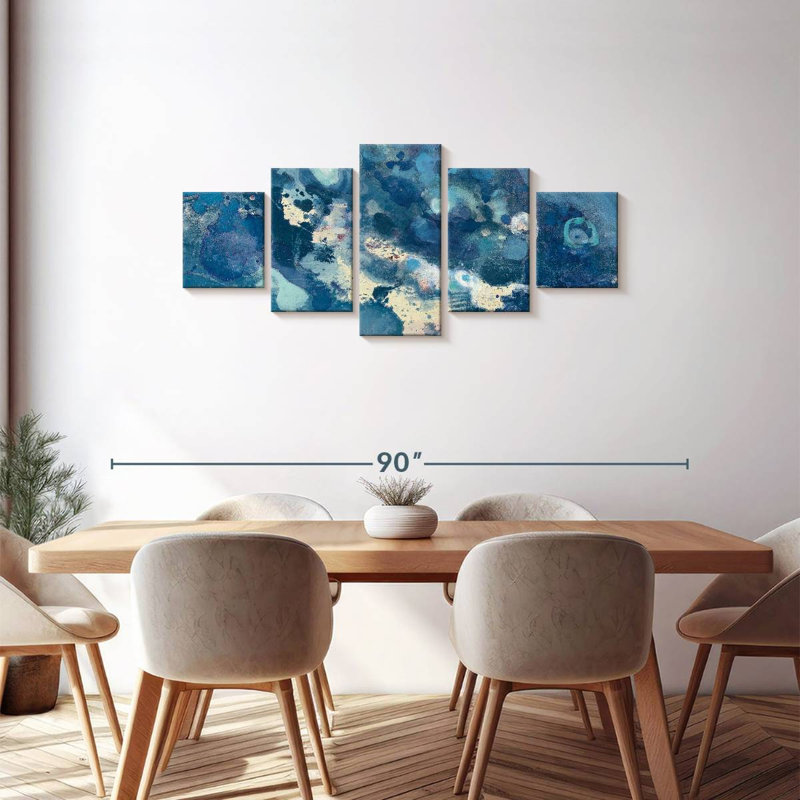 Water III, 30" H x 68" W