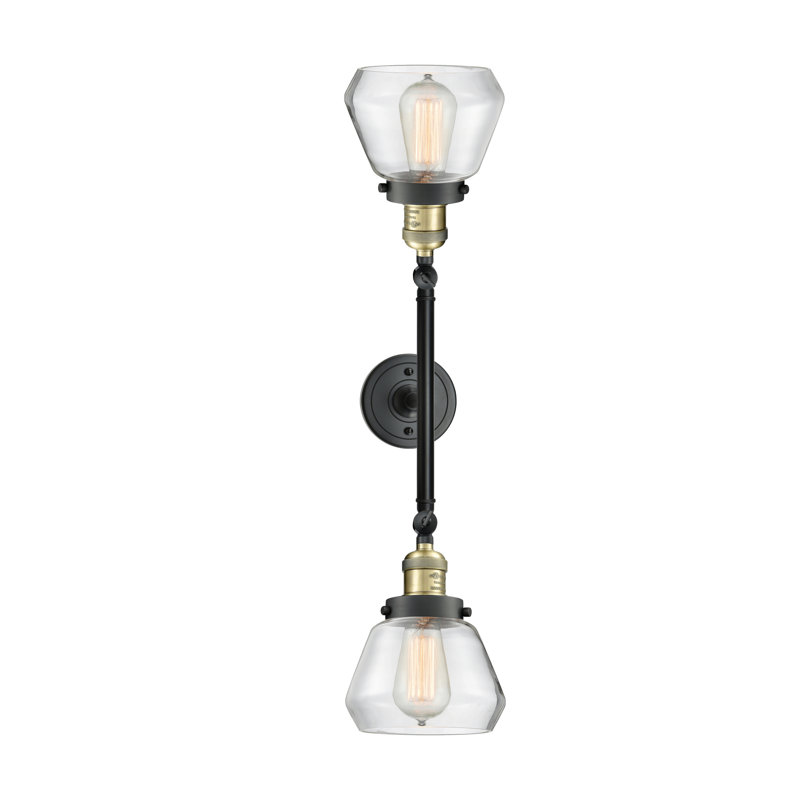 Chill 2 - Light Dimmable Vanity Light, Clear, Black Antique Brass, 60 Watt Vintage Incandescent Bulb