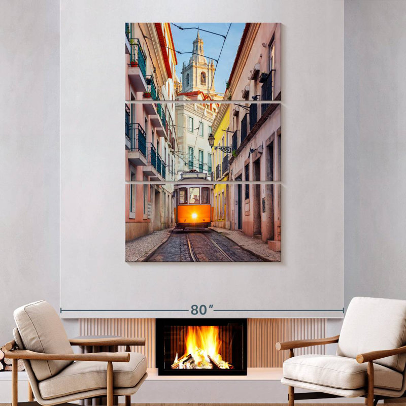 Sireci Tram Twilight Ride, 74" H x 48" W