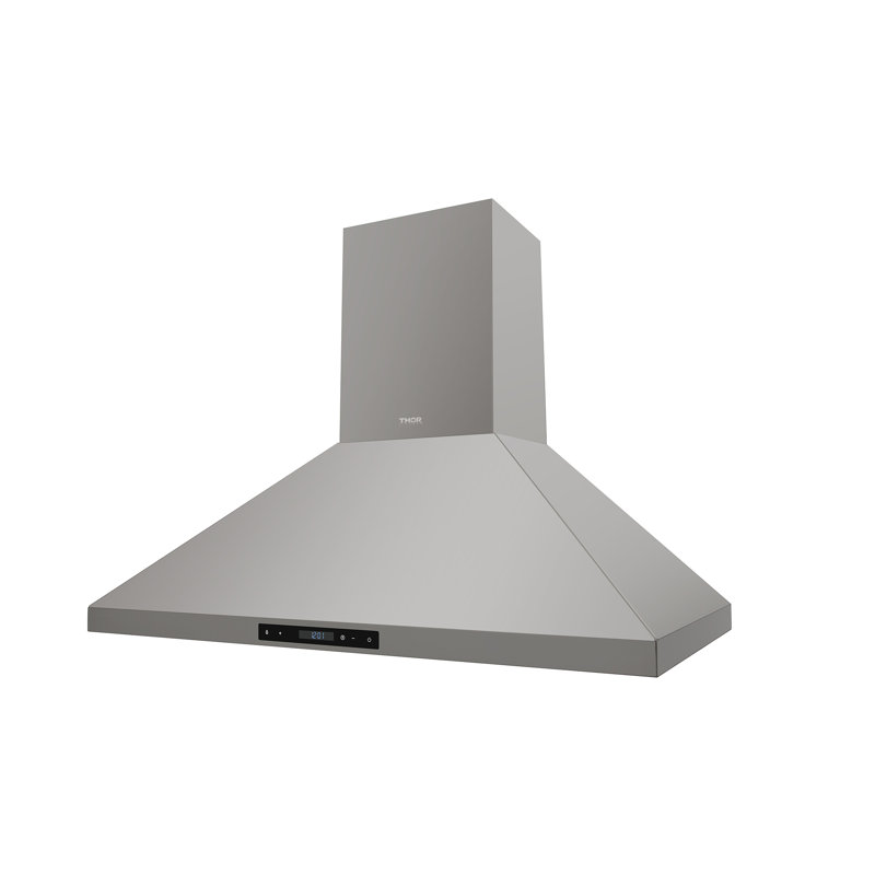 Thor Kitchen 36" Stainless Steel 600 CFM Ducted (Vented) Wall Range Hood with Baffle Filter