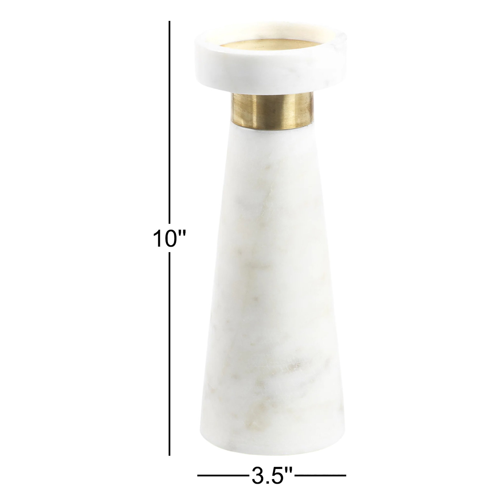 Gibbs Tabletop Candlestick, Large