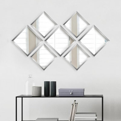 Ensemble de 7 miroirs biseautés 7 pièces Mundt