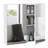 Kleankin Bathroom Mirrored Cabinet-98987566-98987565