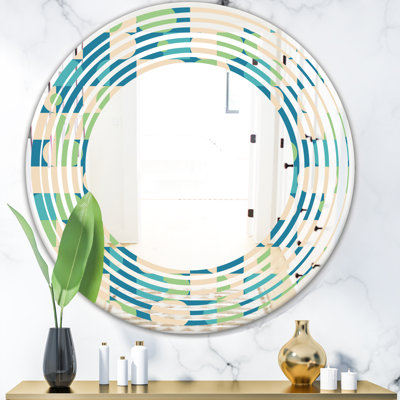 Coastal Frameless Wall Mirror