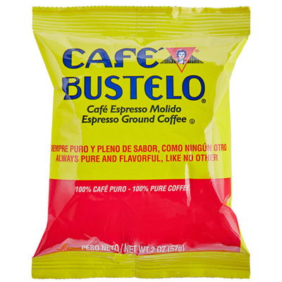 Café BusteLo espresso sachet de café moulu 2 oz - WS-110BSPK1014