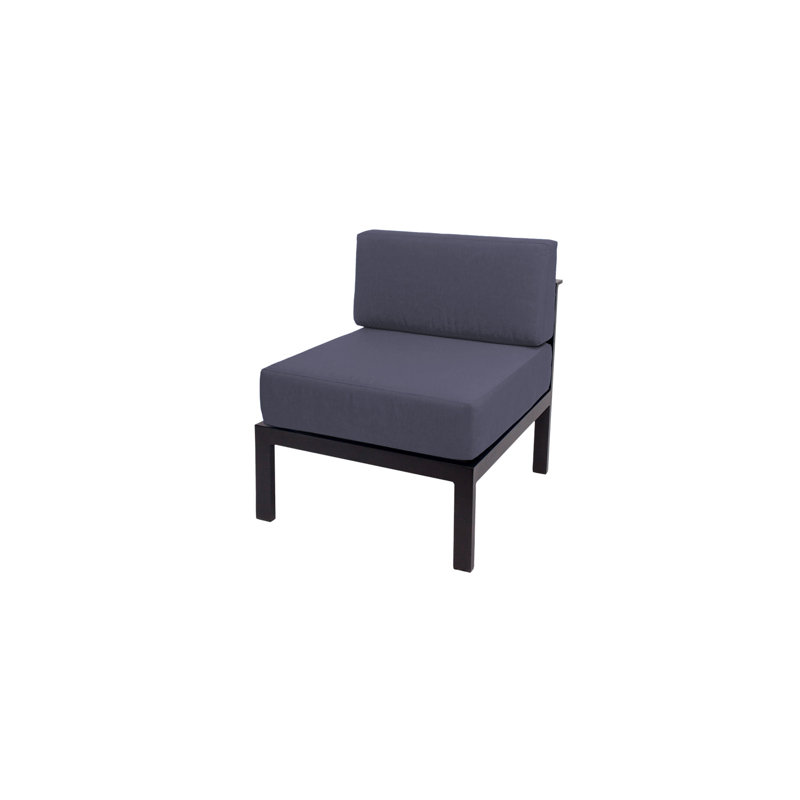 Belmar Armless Middle Sofa Section, Gray