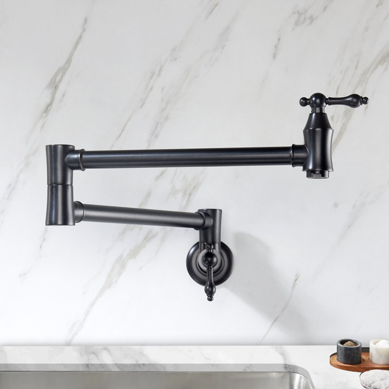 SOUEEUM Kitchen Faucet, Matte Black