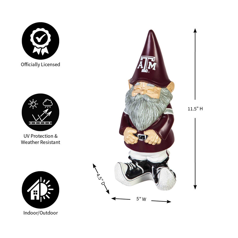 NCAA Garden Gnome Statue, Texas A&M
