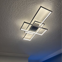 Brayden Studio® Arlyn 3 - Light 43.5 Acrylic LED Flush Mount