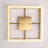 Itohan 11.81" Square Dimmable LED Flush Mount-813042016