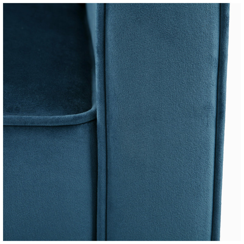 Christopher Knight Home 30.75" W x 33.5" D x 33.75" H Polyester Velvet Club Chair