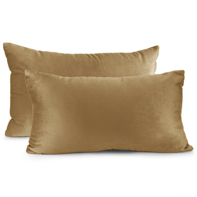 Housse de coussin décoratif en velours