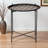 Islay Metal Plant Stand in Black Finish