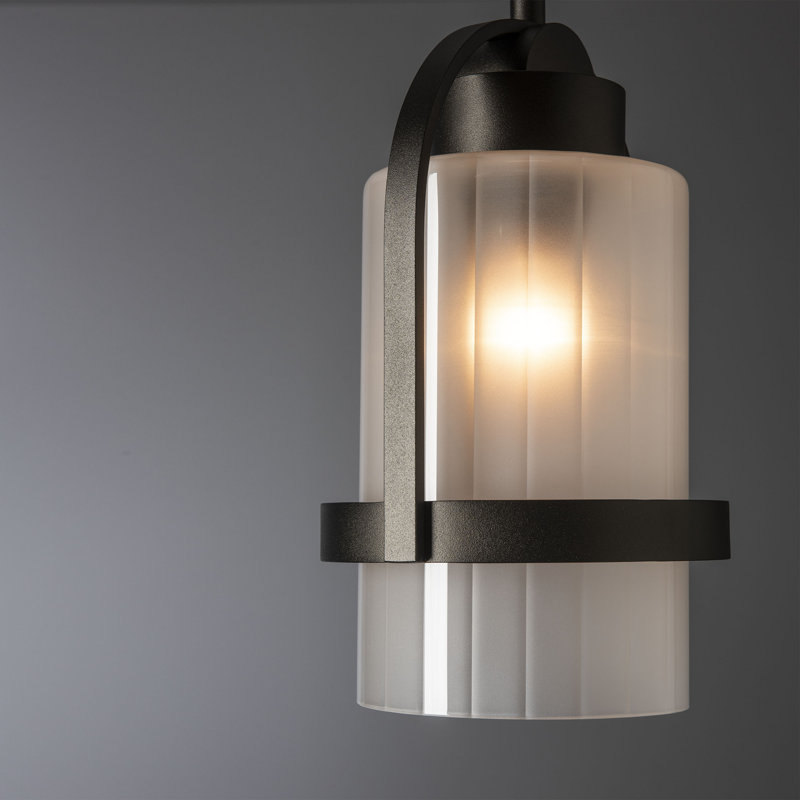 Alcove Outdoor Pendant, Coastal Oil Rubbed Bronze, Frosted