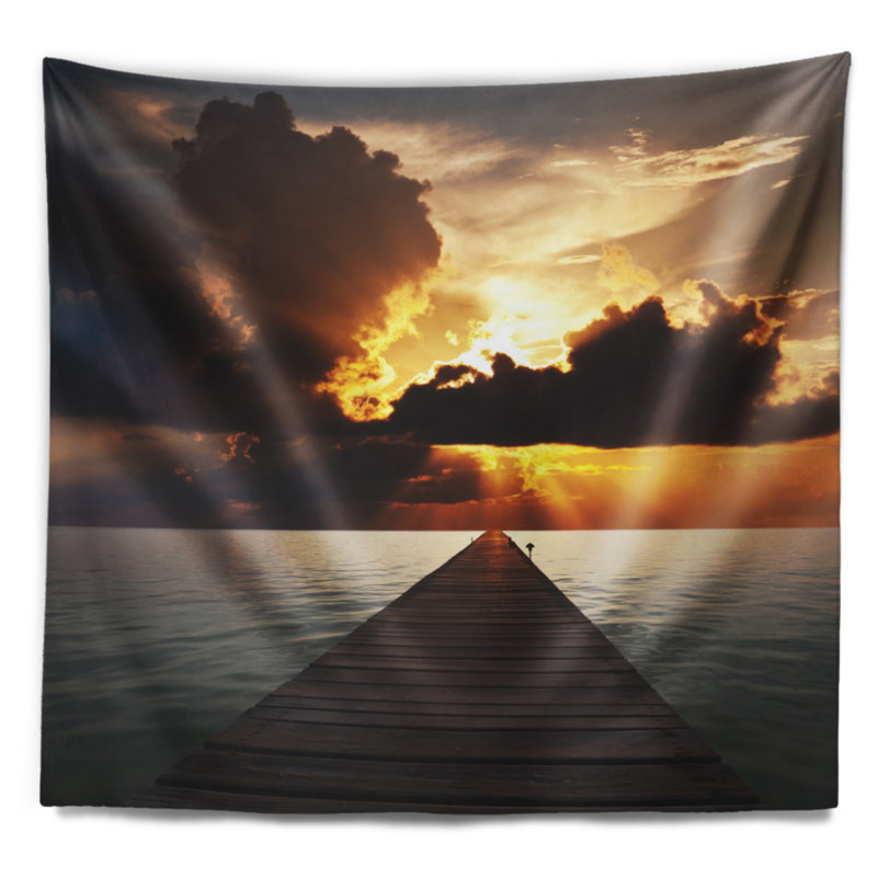 Polyester Tapestry, 32" H x 39" W