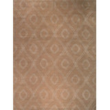Classic Hand Knotted Geometric Area Rug