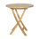 Bahama Outdoor Round Teak Bistro Table