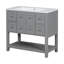 Meuble-lavabo 36 po avec lavabo encastré-100914204