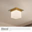 Mineral 8-in Brass Flush Mount-1180263549-1180263548