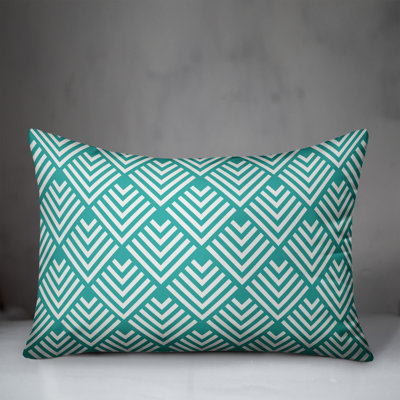 Chevron Outdoor Throw Pillow