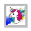 Art sur toile licorne arc-en-ciel-47848626-47848641