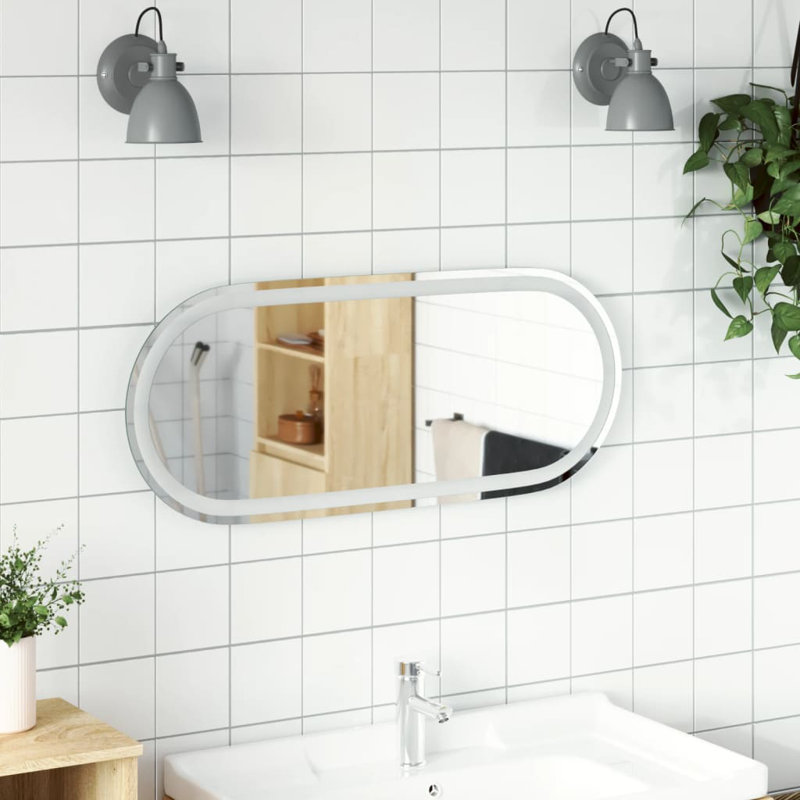 Miroir de salle de bain Jaisean, 35,4 po x 15,7 po