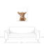 «Baby Highland Cow», reproduction sur toile-1611061427
