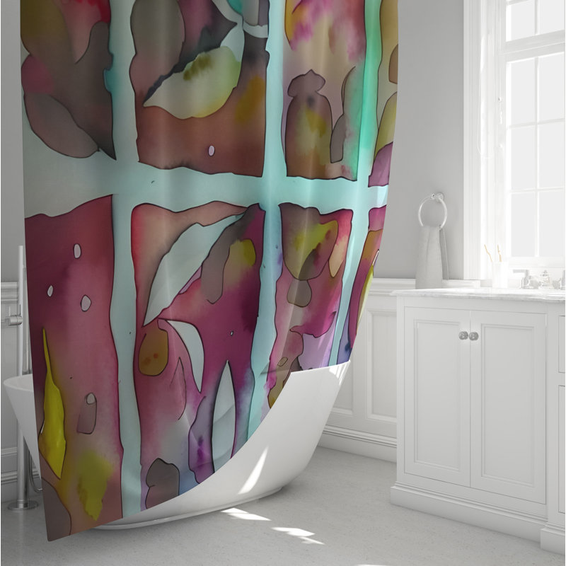 Rideau de douche Coddy, H 72 po x l 70 po