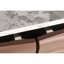 Buffet unique à texture ondulée en 3D, comptoir à autocollant en forme de marbre, style moderne et luxueux, armoire de rangement multifonctionnelle pour salon et salle à manger