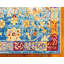 Tapis bleu / crème Donminique Southwestern-26520615
