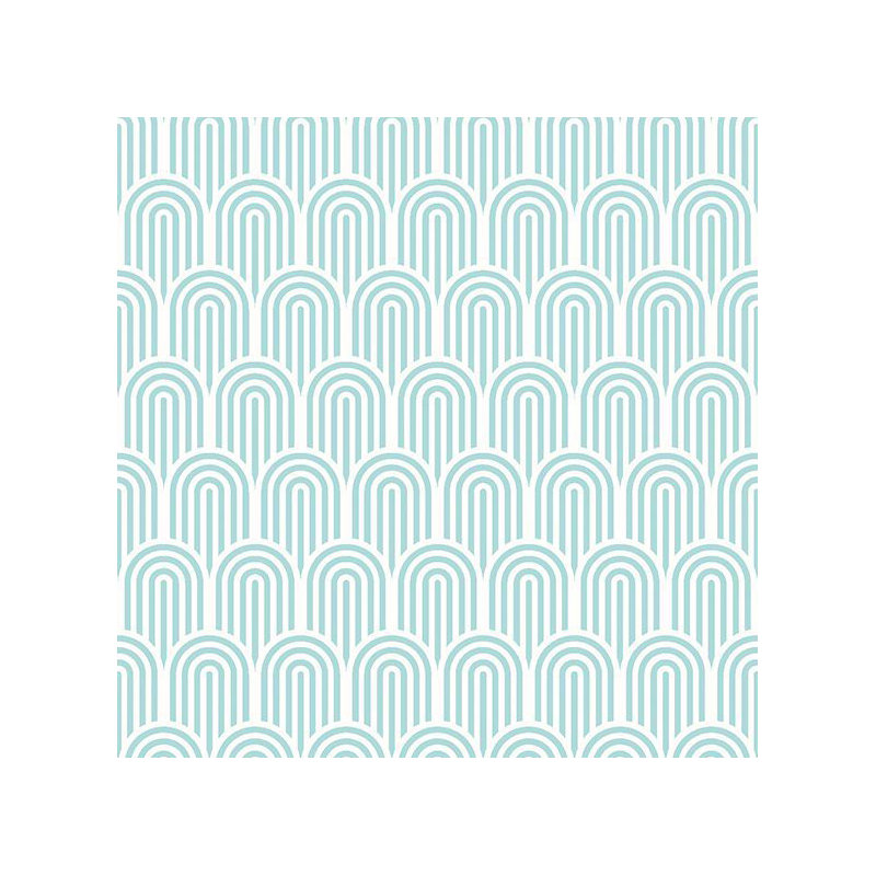 10m x 50cm Matte Wallpaper Roll, Teal