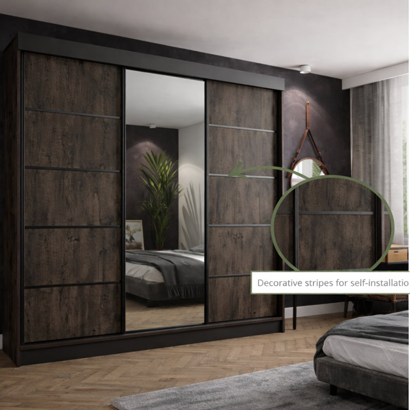 Baani Manufactured Wood Wardrobe